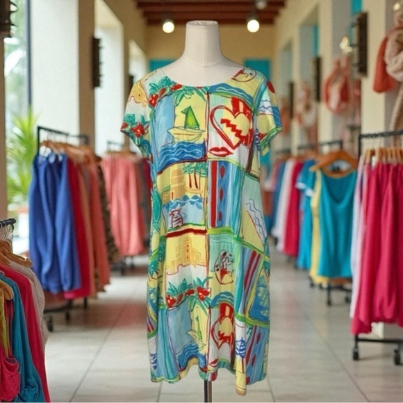 Vintage Jams World Dress in Medium - Picture 1 of 7